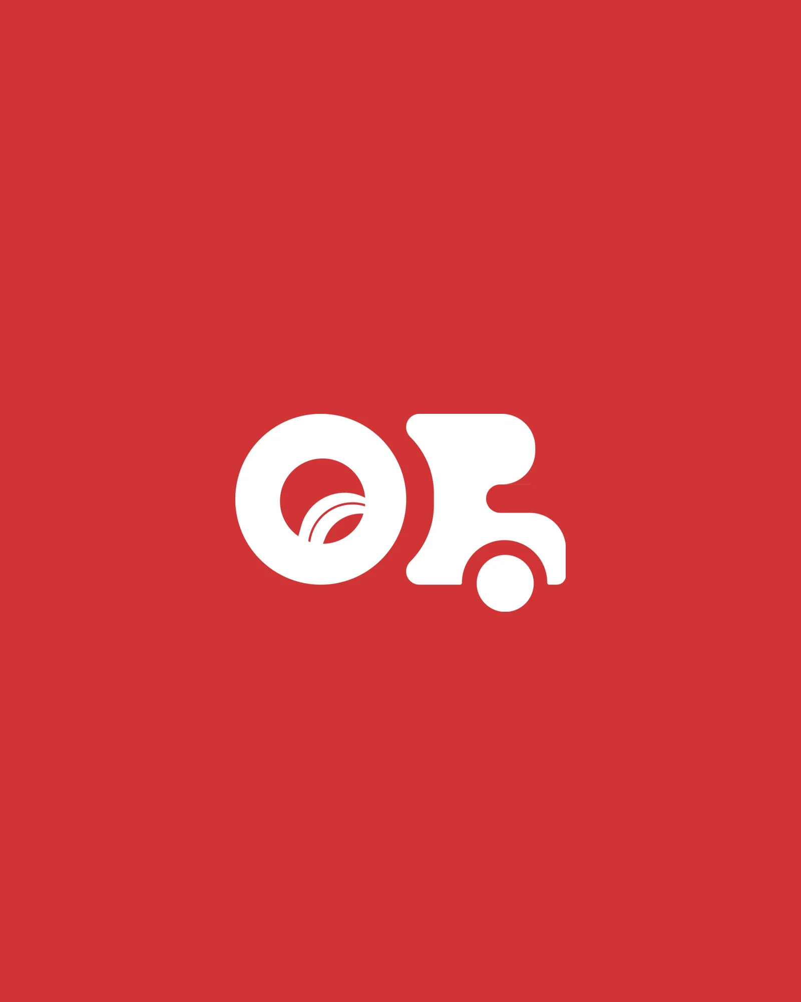 The Open Road Carriers mark in white on red